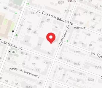 Карта саратова вольская