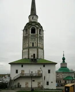 Колокольня в городе соликамске пермского края