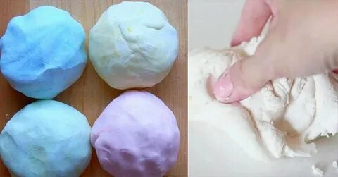 Глина без клея и без крахмала