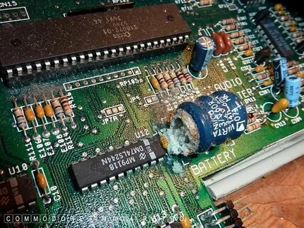 Battery damaged