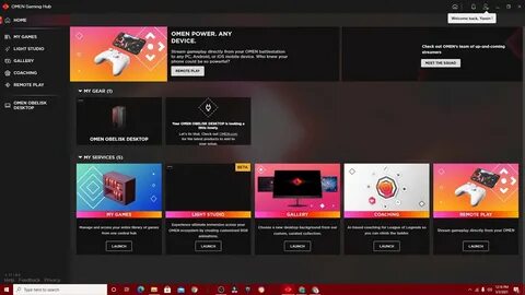 Omen game hub