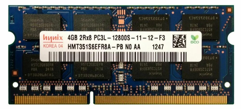 Оперативная память Hynix ddr3l 4gb 1600 MHZ pc3l-12800s SODIMM hmt351s6efr8a-PB 1x4 ГБ. Hynix ddr3 SODIMM 4gb hmt351s6cfr8c-PB.
