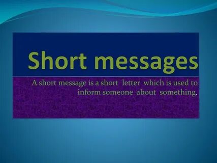 English short video