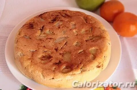 Шарлотка с молоком мультиварке