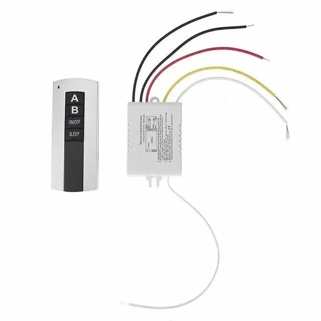 Lighting control switch. Блок-контроллер с пду 2 канала (k-pc822). блок управления k-pc822. блок для люстры full - functional remote control switch k-pc822. беспроводной 3-канальный переключатель для лампы onoff.