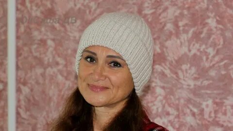 Шапки без отворота женские вязаные спицами