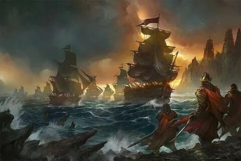 Морской бой пираты