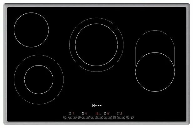 Таймер конфорок. Варочнаяdcnhfbdftvfz панель электрическая Schott Ceran. Варочная панель Нефф электрическая 5 конфорок. Электрическая варочная панель Kuppersbusch EKEF 8752.0. Варочная панель Neff 80 см.