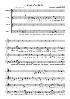 Carol of bells слова