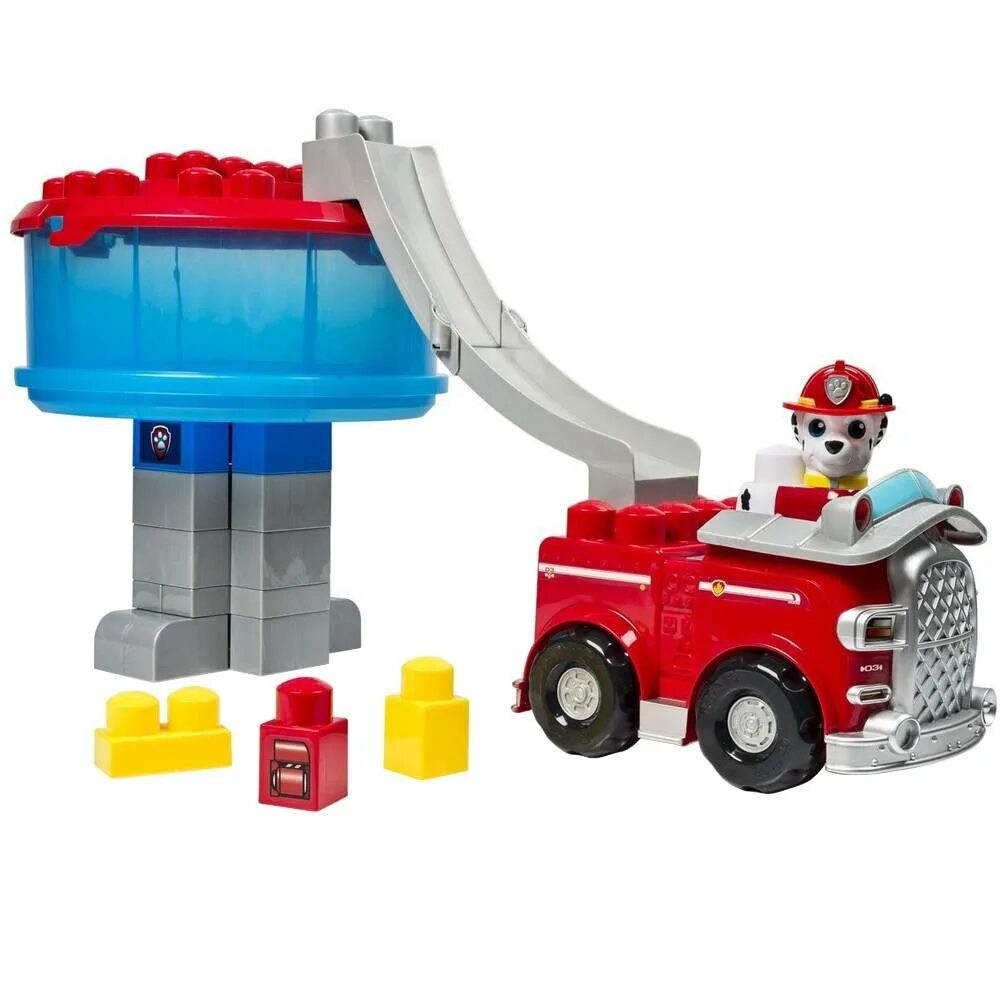 Конструктор щенячий патруль. Mega Bloks Paw Patrol. Конструктор Paw Patrol «офис спасателей и машина Маршала». Конструктор Spin Master Paw Patrol офис спасателей и машина Маршала 18302.