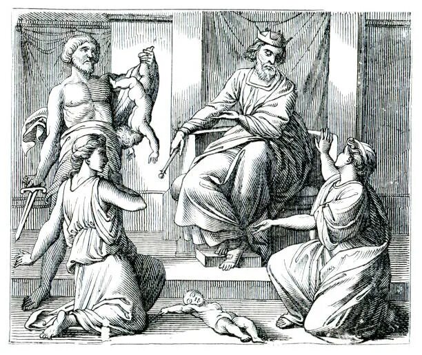 Где находится суд соломона. «Суд Соломона» 1617. Суд Соломона иллюстрации. Романелли суд Соломона.