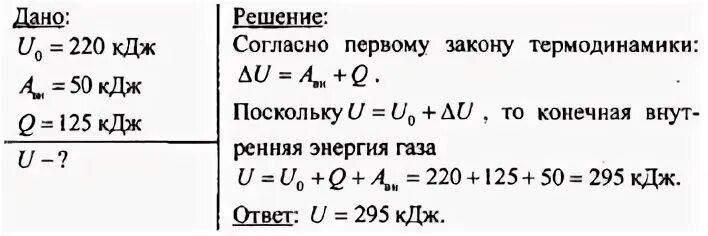 5 задач по физике 10 класс
