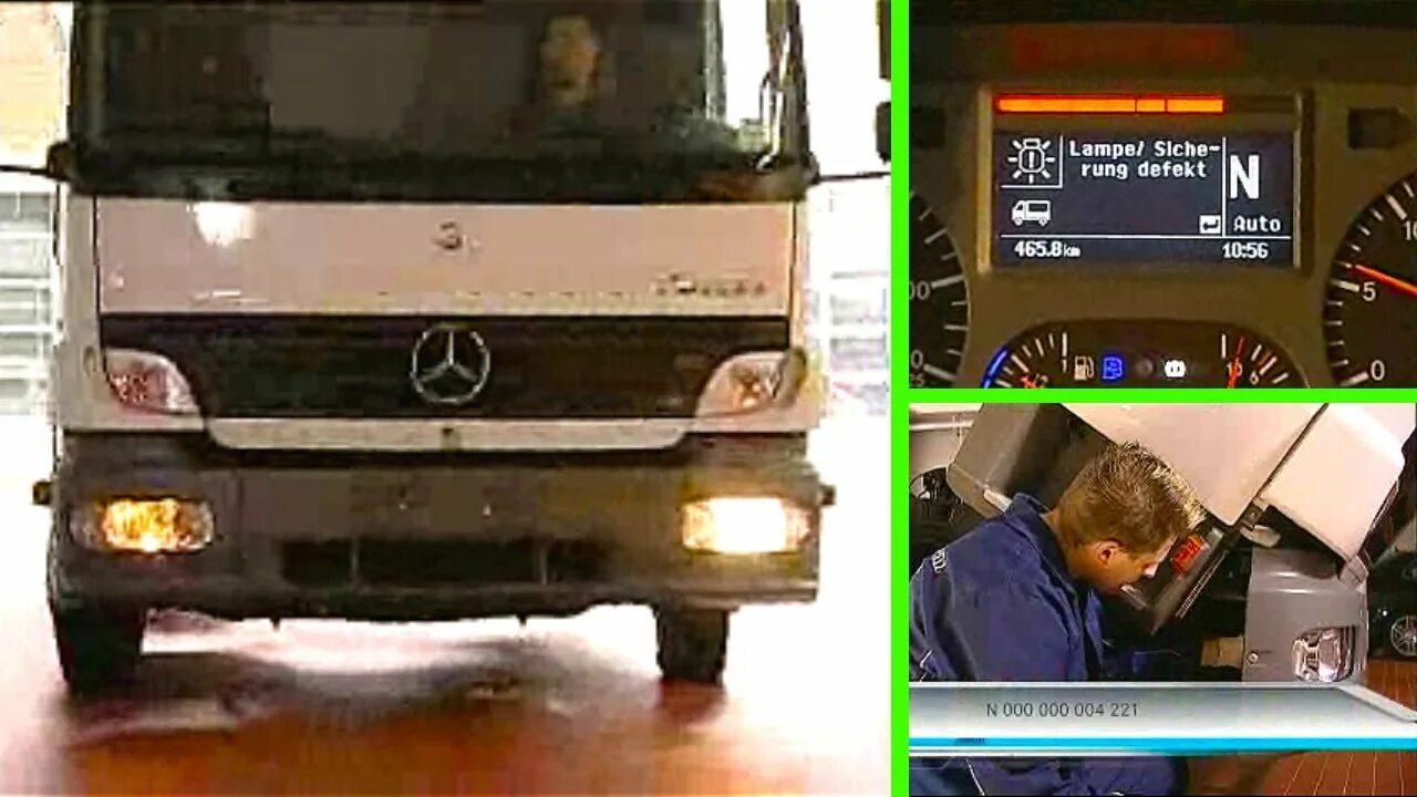 Mercedes atego ошибка