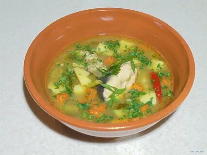 Рассольник с курицей и перловкой