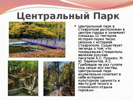 Сочинение описание про парк