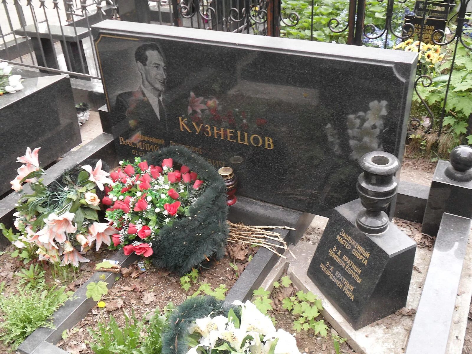 Гарольд Кузнецов могила. Могила Вицина.
