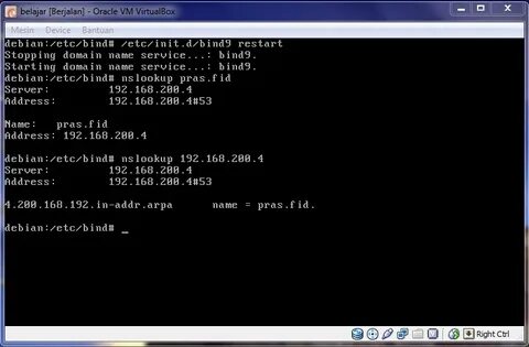 Debian dns сервер