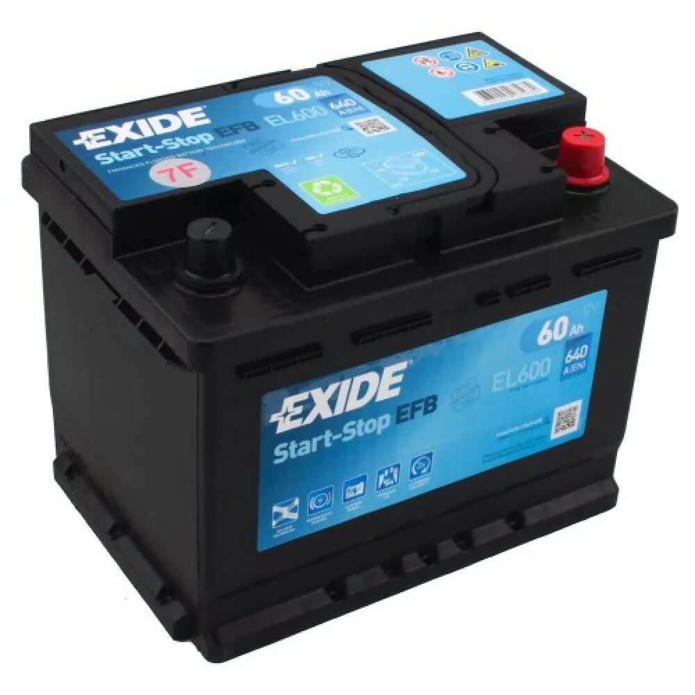 Аккумулятор Exide el600. Exide 2672877. Exide 60 Ач о/п start-stop EFB el600. Exide start-stop EFB el604 купить в Белгороде. Аккумулятор автомобильный 600