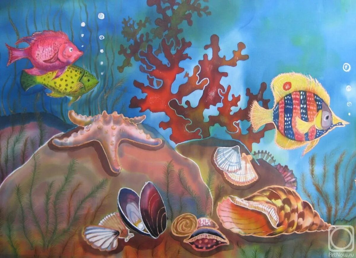 Кто живет на дне морском. Композиция подводный мир. Подводный мир для дошкольников. Морские темы для рисования. Морские обитатели красками.