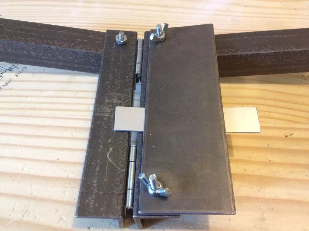 Ручной гибочный станок для листового металла fp-30-bk. Листогиб из уголка. 001. Приспособления для изгибания листового металла своими. Листогиб магнитный до 2.