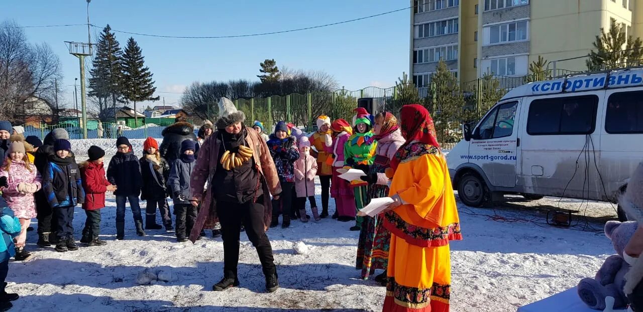 Проводы русской зимы в ТОС "Куровская"
