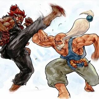 Fighting characters