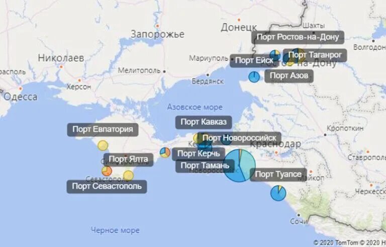 Порты юга россии на карте. Аорты АЗОВОЧЕРНОМОРСКОГО бассейна.. Грузооборот портов Азово-Черноморского бассейна.. Азово-Черноморский бассейн. Порты Азово-Черноморского бассейна.