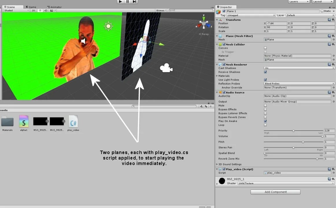 Alpha unity. Masked transparency unity. own implementation skip on drop video player unity.