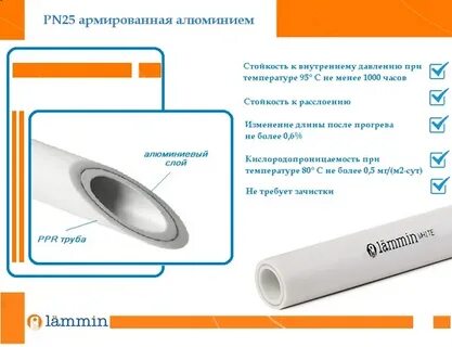 Труба армированная алюминием 25