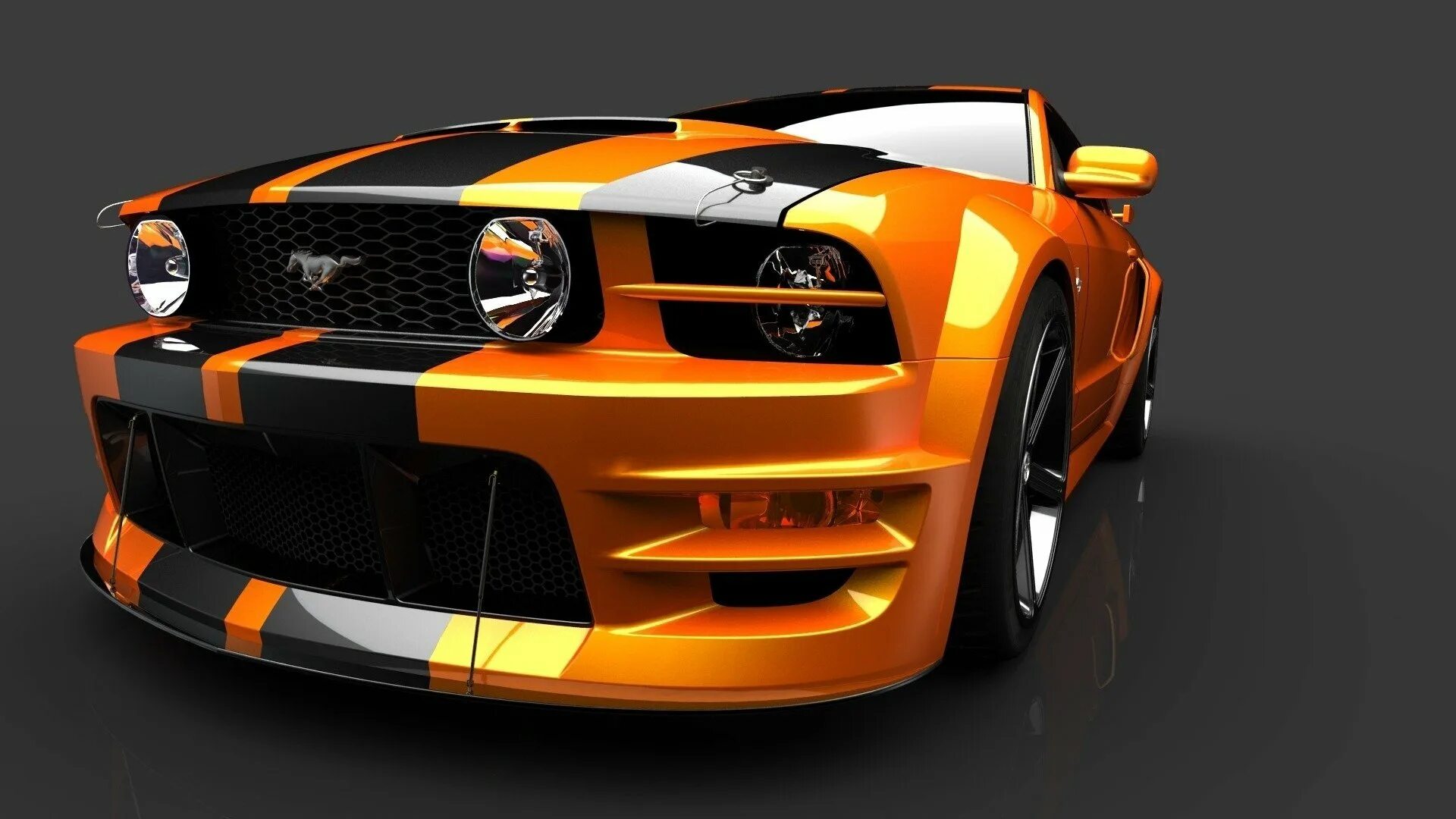 Живые обои на телефон машина. Форд Мустанг оранжевый. Форд Мустанг 3д. Ford Mustang Shelby gt500 оранжевый. Форд Мустанг черно оранжевый.