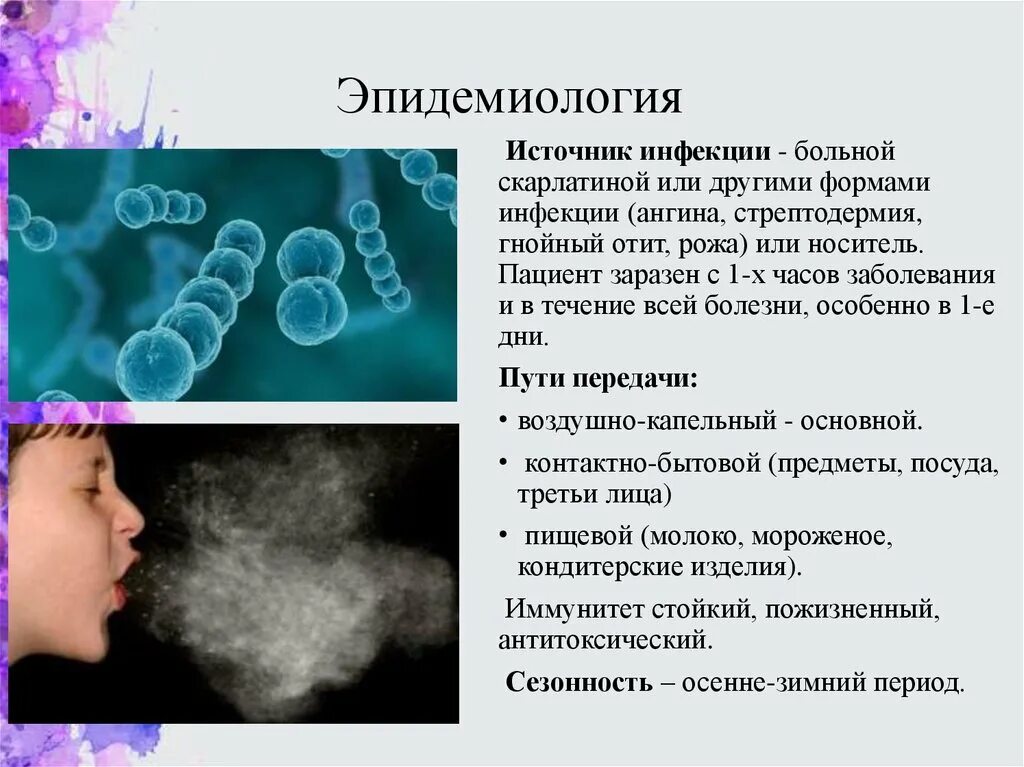 Заболевания передающиеся воздухом. Возбудитель скарлатины стрептококк. Скарлатина источник заболевания. Эпидемиология скарлатины источник инфекции. Скарлатина источник заражения.