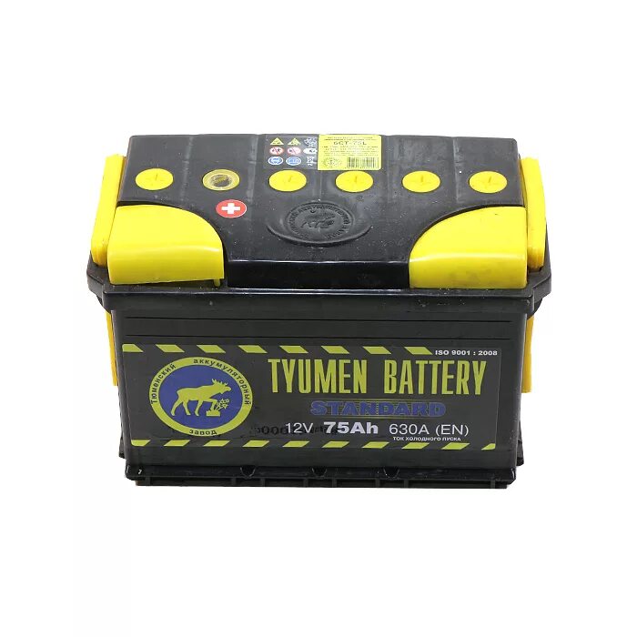 автомобильный аккумулятор tyumen battery standard 75