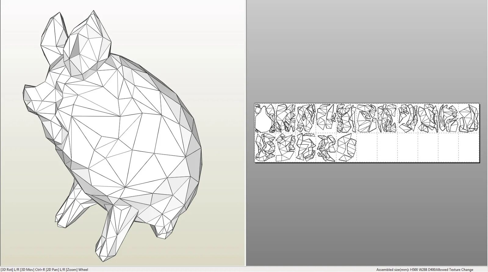 Полигональные фигуры развертки. Полигональные скульптуры развертки. Папер крафт развёптки легкие. Бесплатные развертки из бумаги. Развертка пепакура голова единорога.