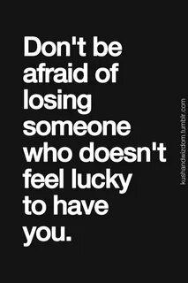 But i am afraid
