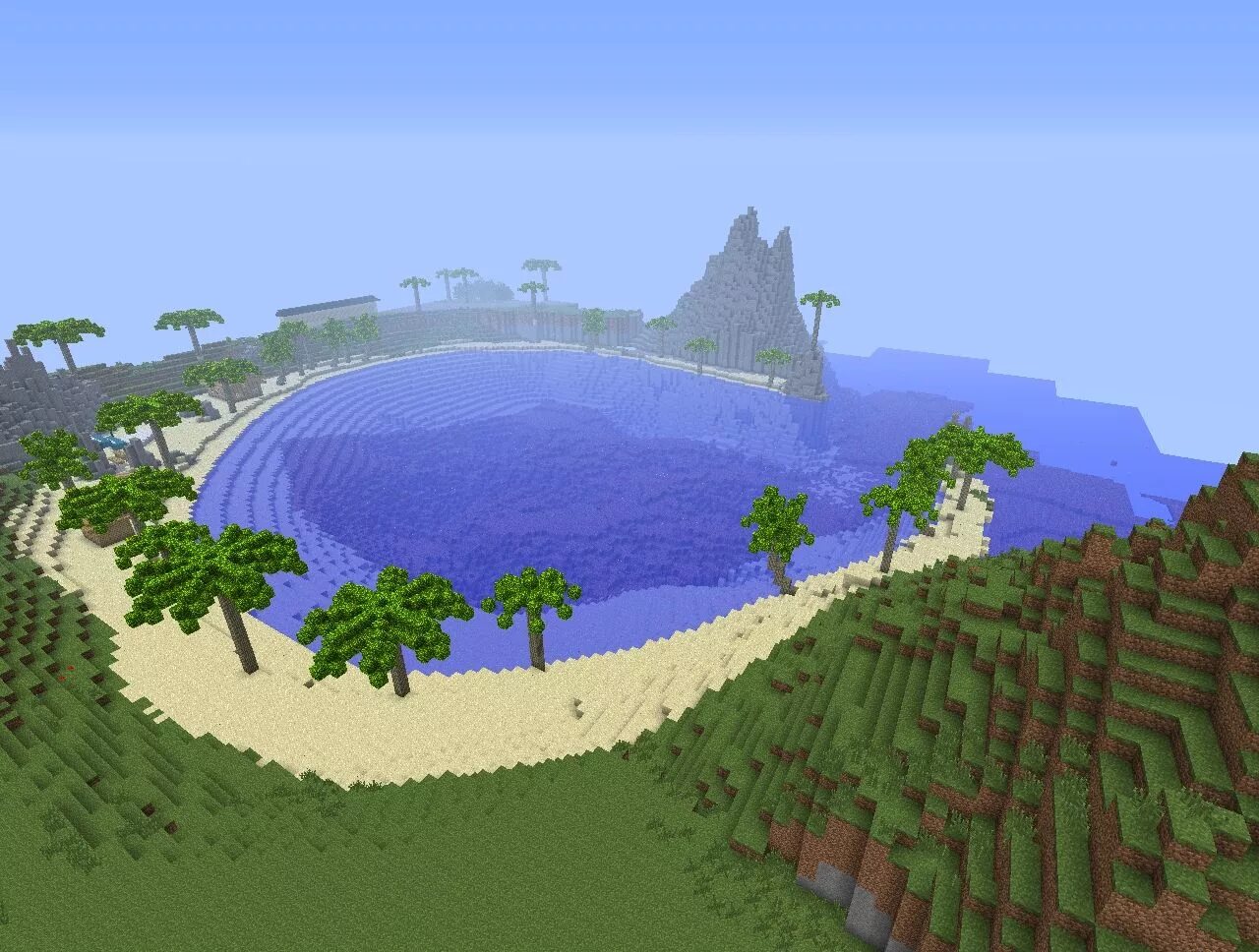 Minecraft planet map