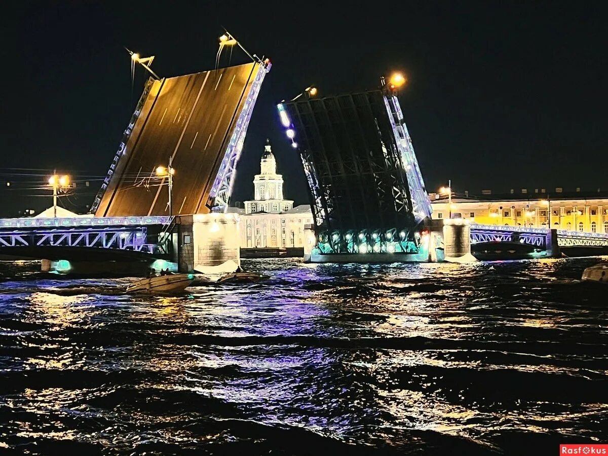 Разведение мостов в питере 2025
