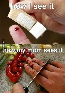 Mom saw