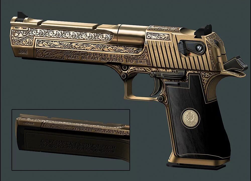 Золотой дигл. Desert Eagle 338. Desert Eagle револьвер.