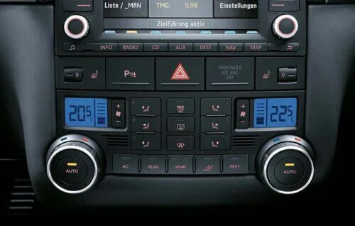 Как снять блок климат контроля туарег 1 7L6907040AD блок управления печки/климат-контроля Volkswagen Touareg 2007 купить