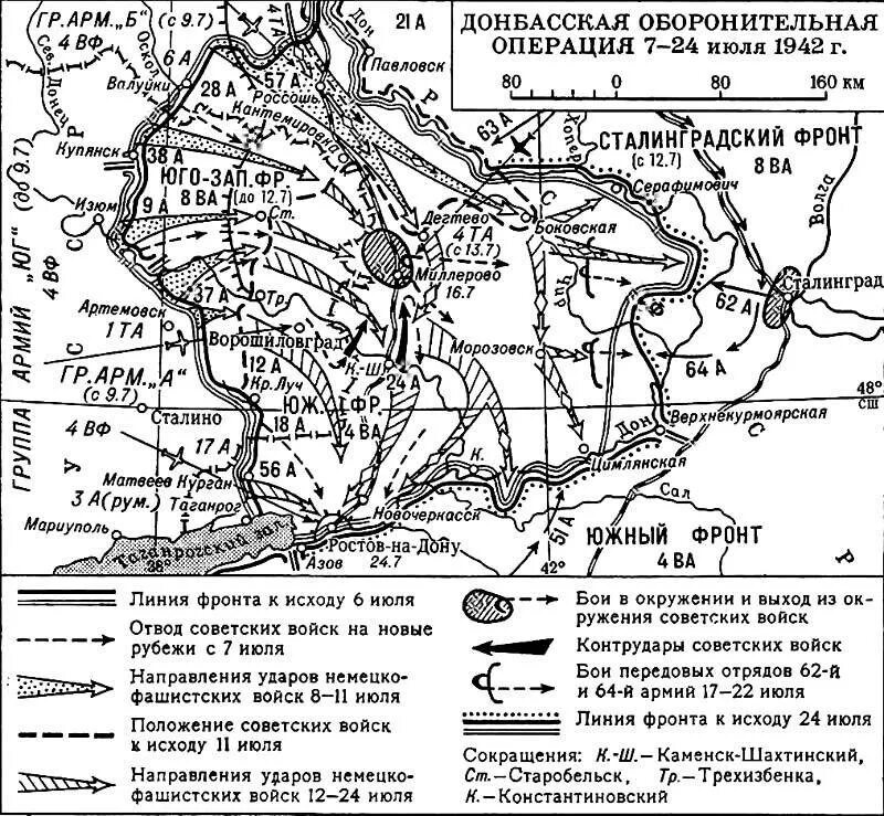 Южный окружение. Воронежско Ворошиловградская операция 1942 года. Донбасская оборонительная операция (1942). Донбасская оборонительная операция 1941 года карта. Миллерово-Ворошиловградская наступательная операция.