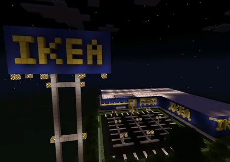 IKEA Store Creation Minecraft PE Maps.