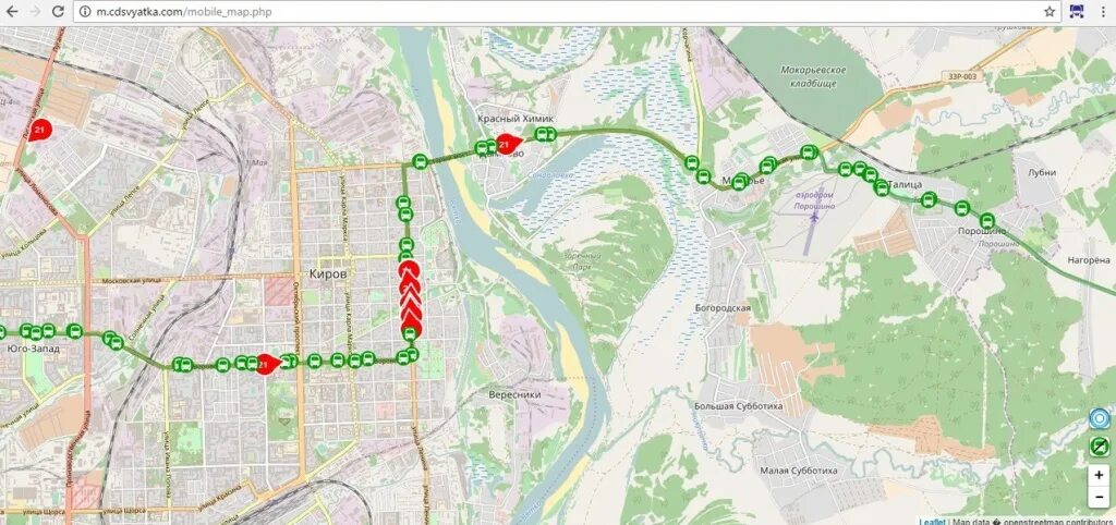 ЦДС Киров. ЦДС Киров мониторинг. Субботиха Киров на карте. ЦДС Киров маршрут.