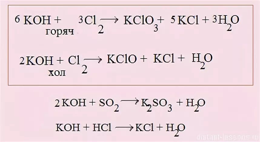 Реакция хлора с щелочью при нагревании. Гидроксид калия раствор плюс хлор. Cl2 Koh горячий раствор. Взаимодействие холодного раствора гидроксида калия с хлором.