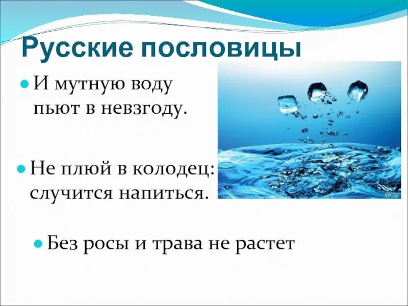 Вода основа жизни. Не плюй в колодец пословица. Поговорки о воде. Пословицы про колодец. Песня а жизнь мутная вода