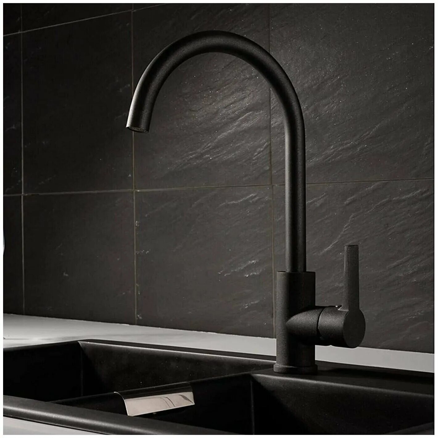 Hb70590-7 смеситель для кухни / черный. Смеситель Kitchen Bath Faucet. Лемарк кухонные смесители черный. Смесители для кухни Blanko чёрный.