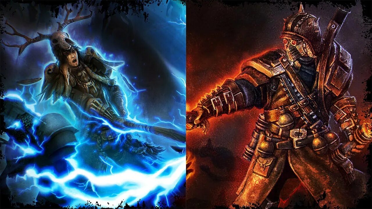 Grim dawn подрывник. Grim Dawn шаман. Мальмут Grim Dawn. Грим давн старт.