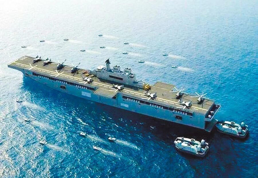 Тип class. Вертолетоносец type 075. десантный корабль китая type 075. китайский вертолетоносец тип 075. эсминец-вертолетоносец концепт.