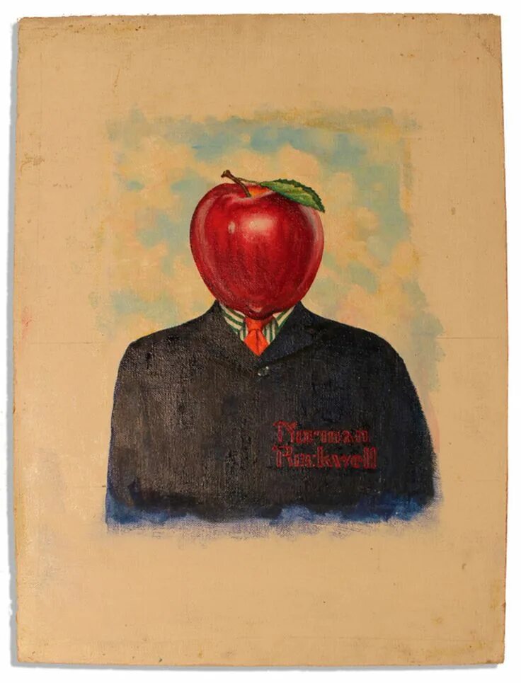 Mr apple. Мистер яблоко. Рене Магритт Red Apple. Картина с яблоком на голове. Картина Мистер Яблочков.