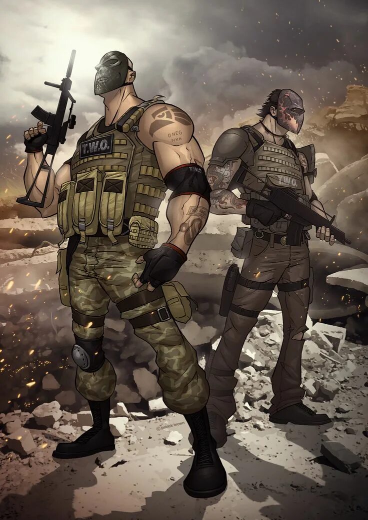 Army of two. Army of two the 40th Day гратотамёчик. Army of two 2. Патрик Браун. Badass company