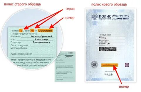 Что значит номер полиса омс